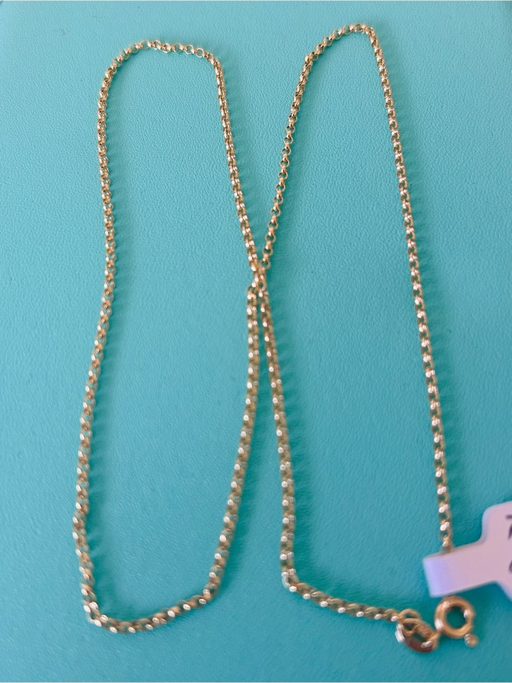 18K Gold Mini Tauco Chain – 18” Lightweight